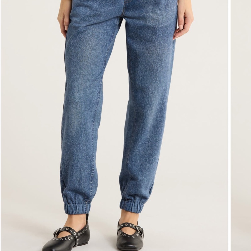 Rag&Bone Miramar Cotton Denim Fleece Joggers